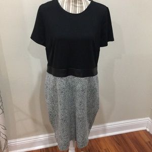 Karl Lagerfeld Paris black shift dress 16